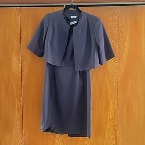 Calvin Klein Woman's Sleeveless Dress with Matching Cover Up.